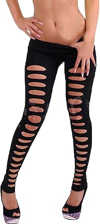 leggings with heel hole