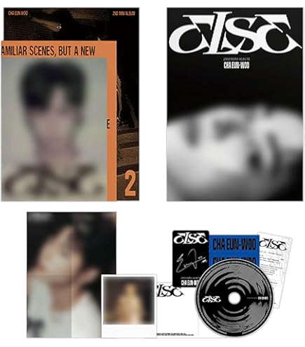 Amazon.com: ASTRO CHA EUN WOO ENTITY 1st Mini Album (EACH)