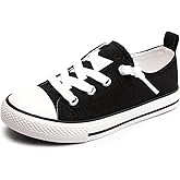 BENEKER Boy Girls Canvas Shoes Slip on Sneakers Comfort Casual Walking Shoes for Little Kid Big Kid
