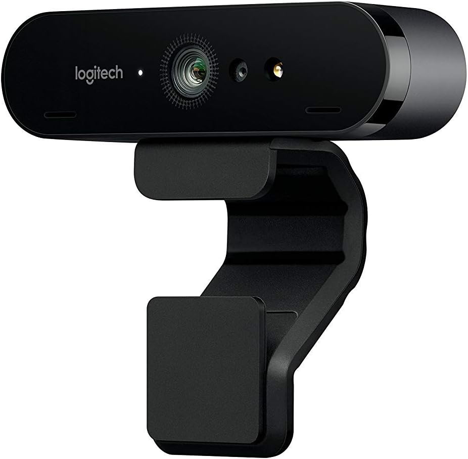 Logitech BRIO Ultra HD Webcam for Video Conferencing, Recording, and Streaming - Black: Computers & Accessories
