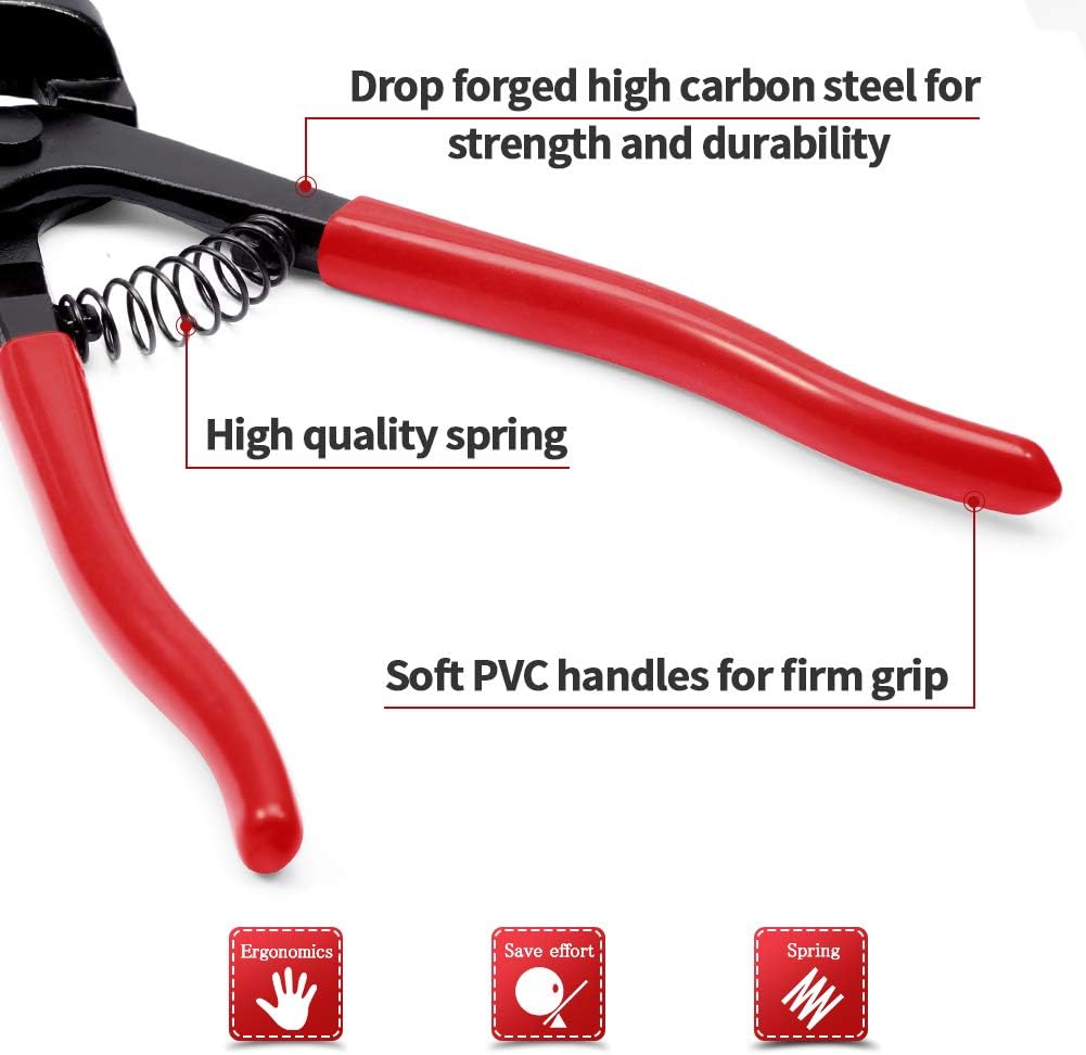 SPEEDWOX Tile Nippers for Ceramic Tiles 8 Inches Mosaic Cutter Pliers Tile Nippers Mosaic Tools Nipper Cutting Tools Glass Cutter Ceramic Tile Cutter for Porcelain Glass Mirror - Image 5