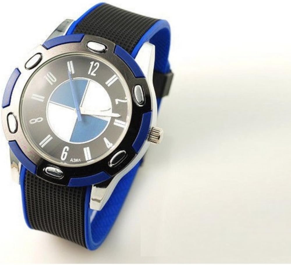 Men Sport Racing Quartz Watch Sport Car Blue Watches