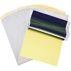WeLiu Tattoo Transfer Paper,110 Sheets Tattoo Stencil Paper for Tattooing to Skin,A4 Size