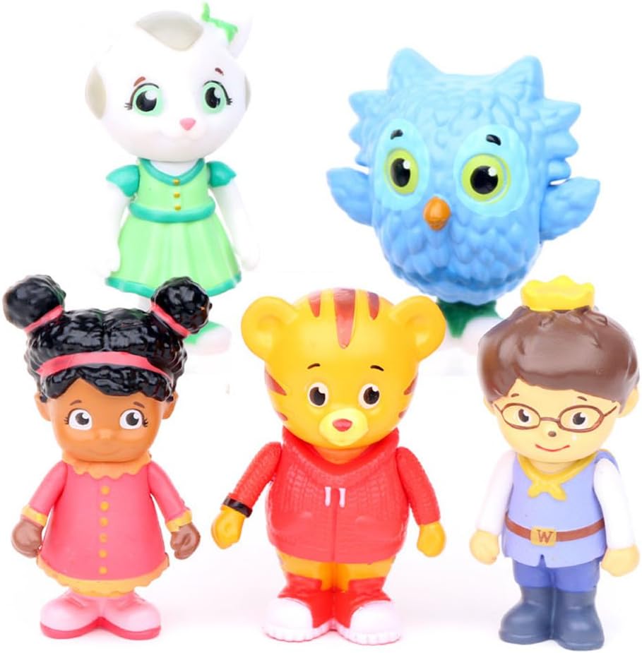 Western Animation Daniel Tiger's Neighborhood Figures Toys Friends 5 Pcs - 6cm