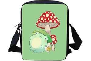 HELLHERO Women Men Small Crossbody Bag Messenger Purse for Traveling Shopping