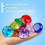 NLR FUN 10pcs Diamond Toy Set 4cm Acrylic Gem Pirate Treasure Easter Party view 4