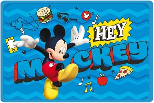 Guizmax Disney Mickey Mouse Teppich 60 X 40 Cm Amazon De