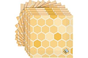 Unique 77362 Winnie The Pooh Party Napkins, 16ct, 6.5" X 6.5"