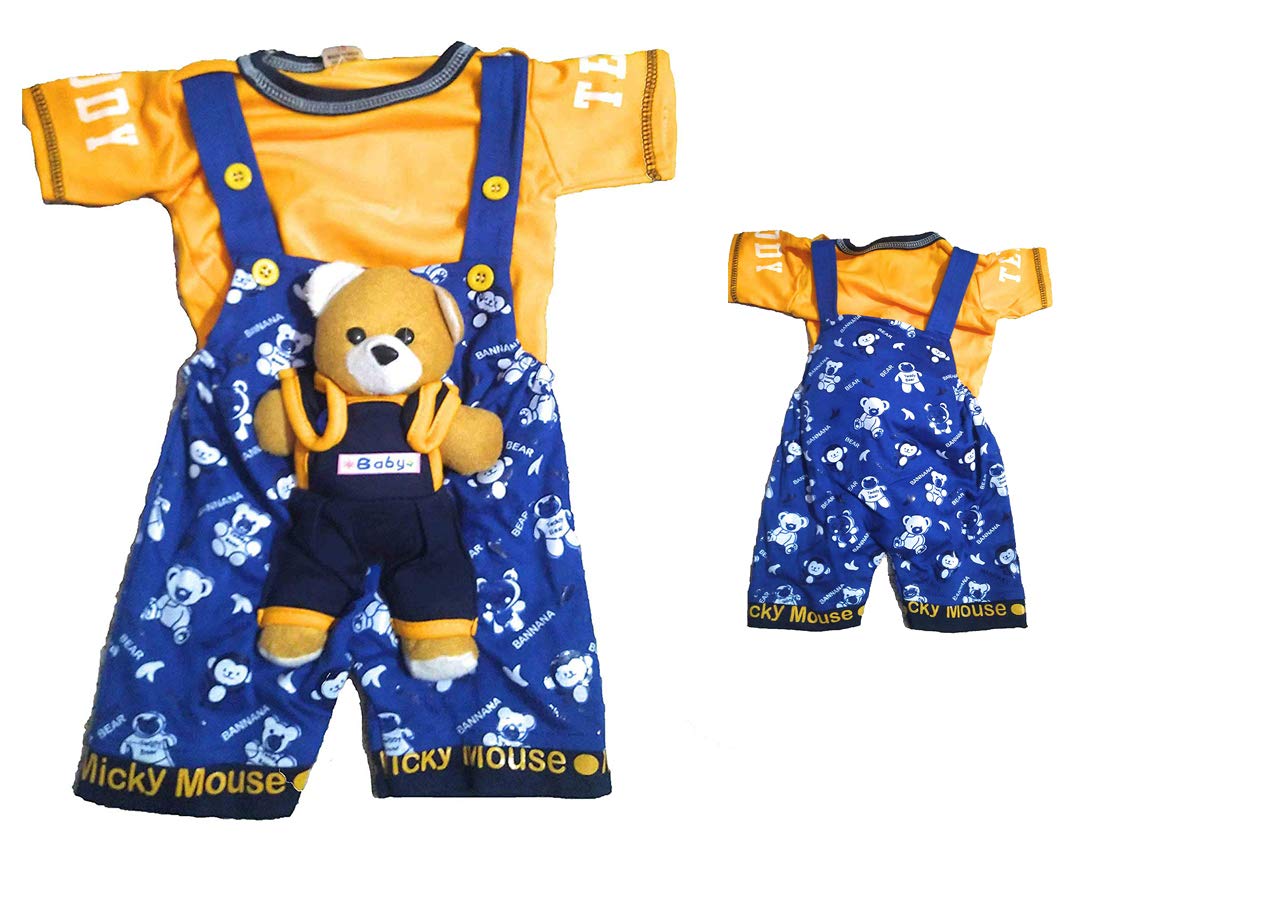 baby boy dungaree shorts