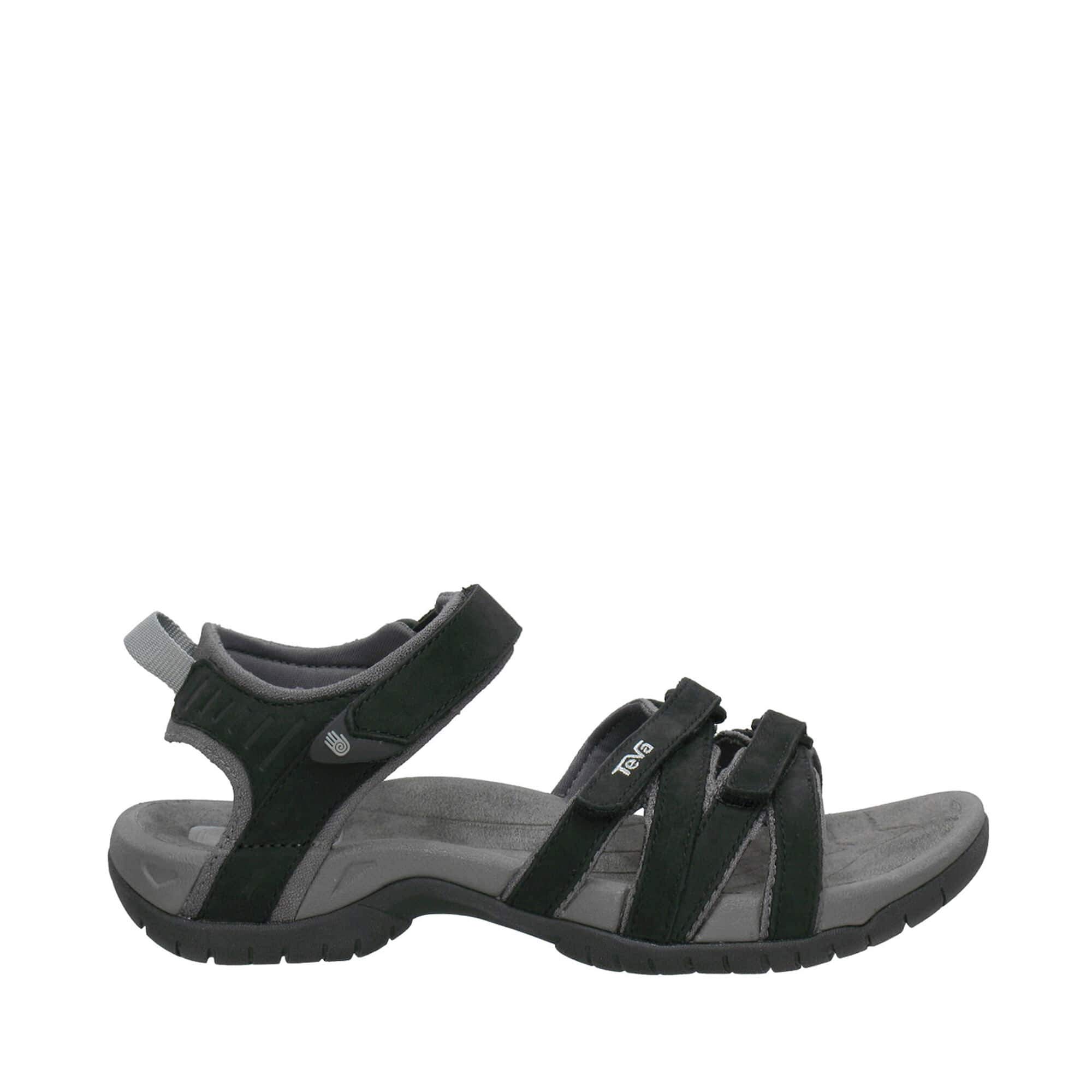 Teva Womens Terrra Fi Lite Lether Closed Toe Sandals, Black Black Blk, 3 UK