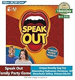 Genuie Speak Out Game Interesting Halloween Christmas Birthday Party Board Funny Game for Kids and Adults