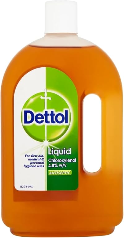 Dettol Antiseptic Liquid 750 ml Isopropyl Alcohol Wound Care First Aid