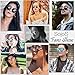 SojoS Classic Mens Womens Double Metal Bridge Round Sunglasses SJ2024 With Demi Frame/G15 Lens