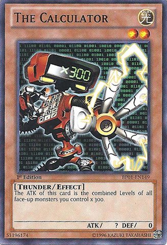 Yu-Gi-Oh! - The Calculator (BP01-EN149) - Battle Pack: Epic Dawn - 1st Edition - Starfoil Rare