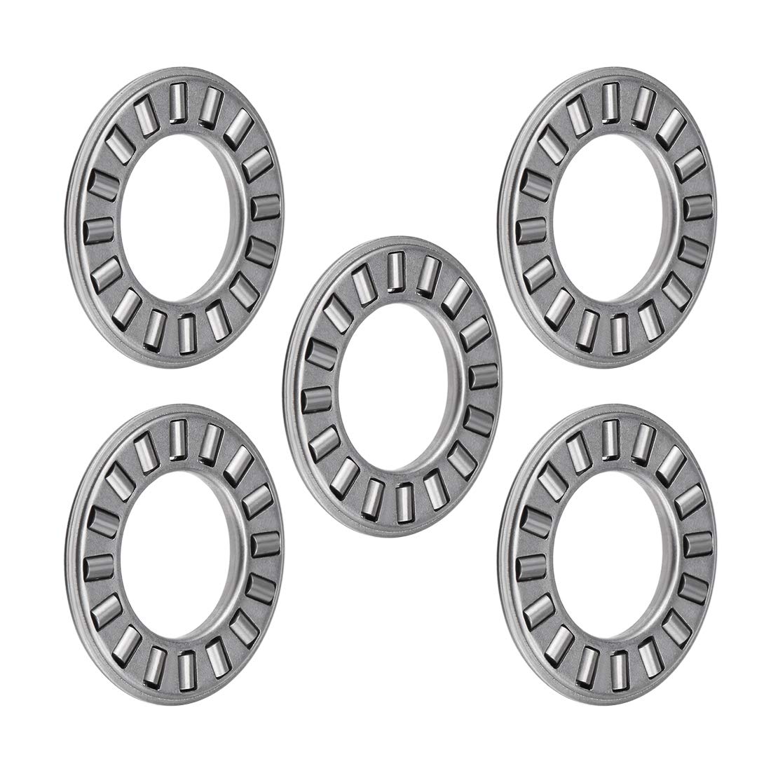 sourcing map NTA815 Thrust Needle Roller Bearings 1/2" Bore 15/16" OD 5/64" Width 5pcs