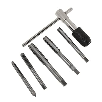 Generic PZIN51007842 Metric Tap and Dies Set M6 or M7 or M8 or M10 or M12 Tap Wrench