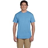 Gildan Adult Ultra Cotton® 6 oz. T-Shirt L CAROLINA BLUE
