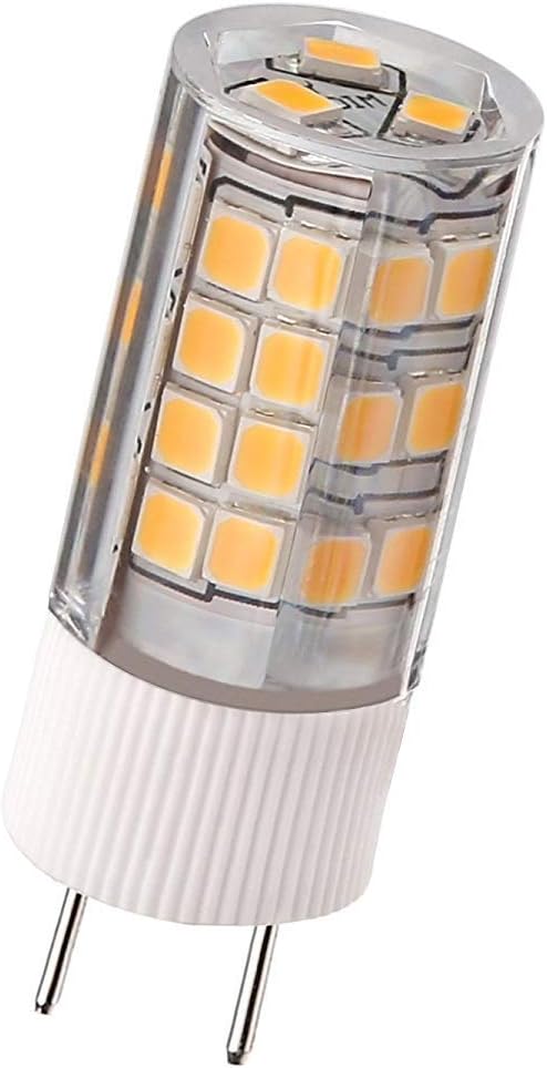 TORCHSTAR 3.5W Dimmable G8 LED Light Bulb, 40W Bi-Pin Xenon JCD Type Halogen Replacement, 400lm, 2700K Soft White, Puck Light, Under Cabinet Light, Desk Lamps, 100-130V