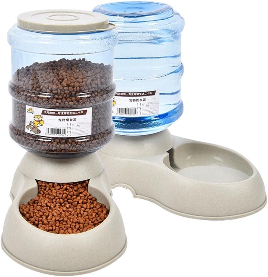 automatic dog feeder and water dispenser
