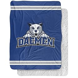 Daemen College Blanket, 60"x80" Primary Logo Silky