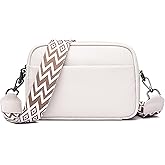 DIVCIDLC Small Crossbody Bag with Wide Guitar Strap Camera Purse Shoulder Handbag Satchel | Small, Wide Guitar Strap, Shoulder