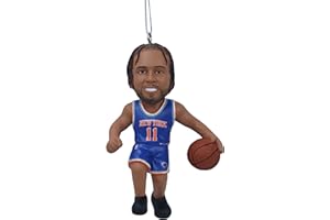 FOCO - NBA 4" Team Player Resin Xmas Christmas Tree Ornament (Jalen Brunson - New York Knicks)