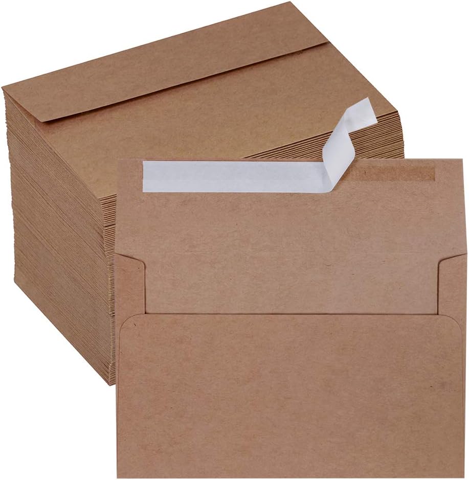 150 Pcs Bulk A9 Invitation Envelopes Self Seal Greeting