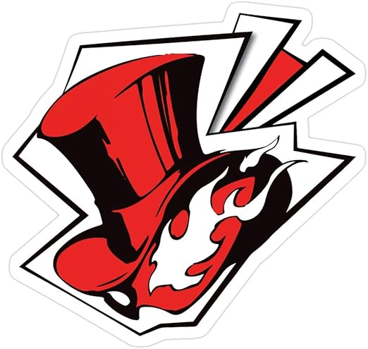 amazon com breathnenstore phantom thieves logo persona 5 persona 5 royal stickers 3 pcs pack 10814228516716 kitchen dining breathnenstore phantom thieves logo persona 5 persona 5 royal stickers 3 pcs pack 10814228516716