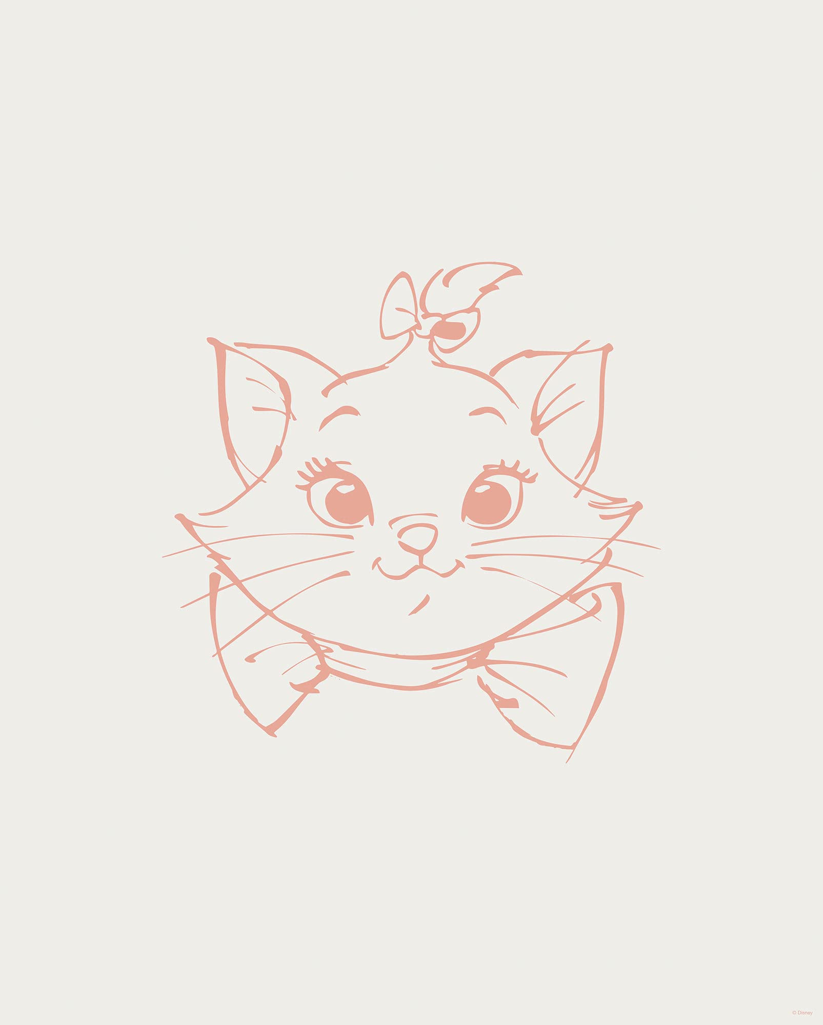 Komar Wall Picture - Majestic Marie - Size: 40 x 50 cm - Poster, Art Print, Decoration, Living Room, Bedroom, Disney