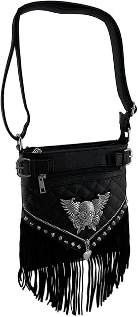 sugar skull crossbody bag
