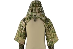 LytHarvest Sniper Ghillie Suit Foundation, Ripstop, Camouflage Tactical Ghillie Hood