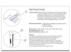 Lyyes Remote Controller for Wii, Wii Remote and