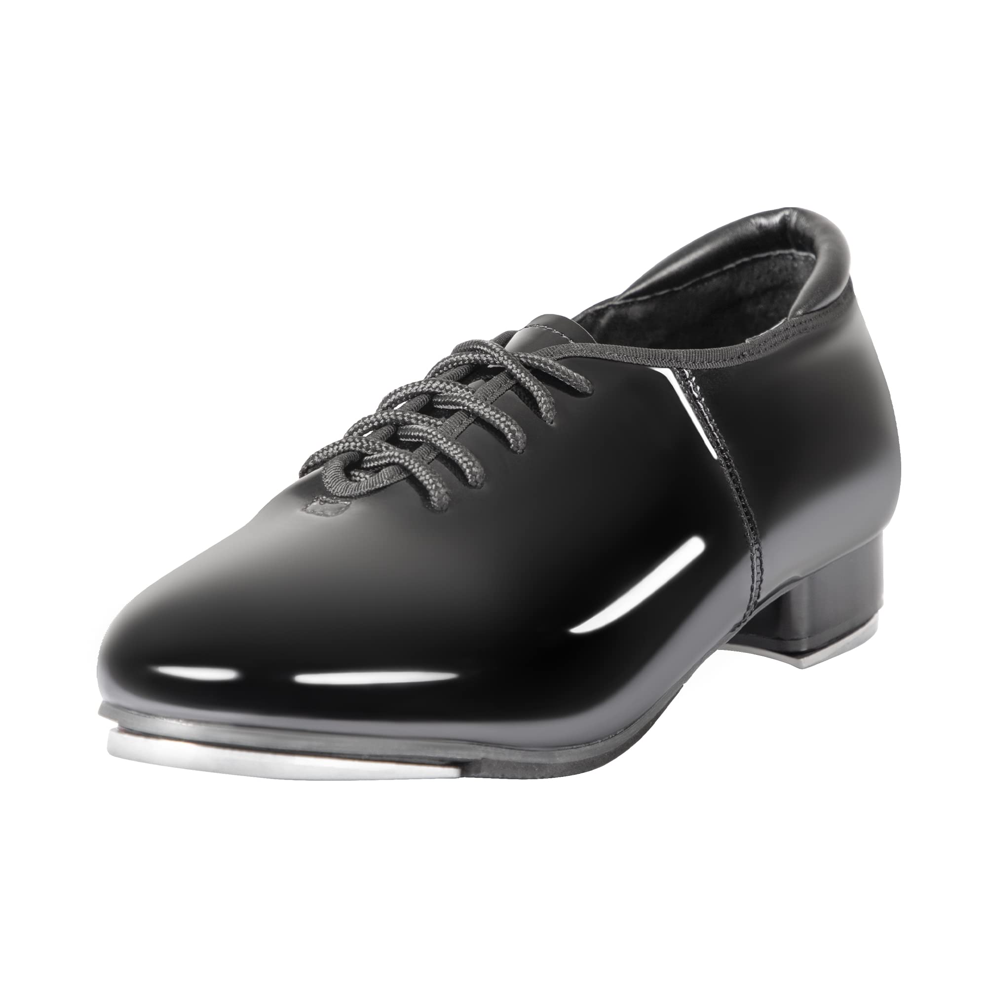 Linodes PU Leather Lace Up Tap Shoe Dance Shoes for