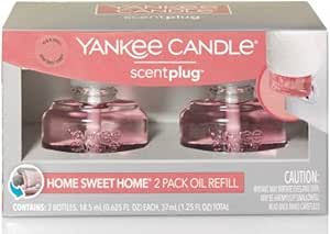 Amazon.com: Yankee Candle Home Sweet Home Scent Plug Refill 2-Pack
