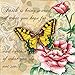 4 Beautiful Butterflies and Flowers Inspirational Quotes Butterfly Art Prints 12x12