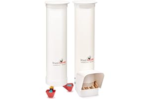 Royal Rooster Chicken Feeder and Waterer Set - includes 1 Gallon Waterer with 2 Cups and 7lb Feeder for Chickens - Chicken Coop Accessories with Hanging Chicken Poultry Feeder and Chicken Waterer Kit