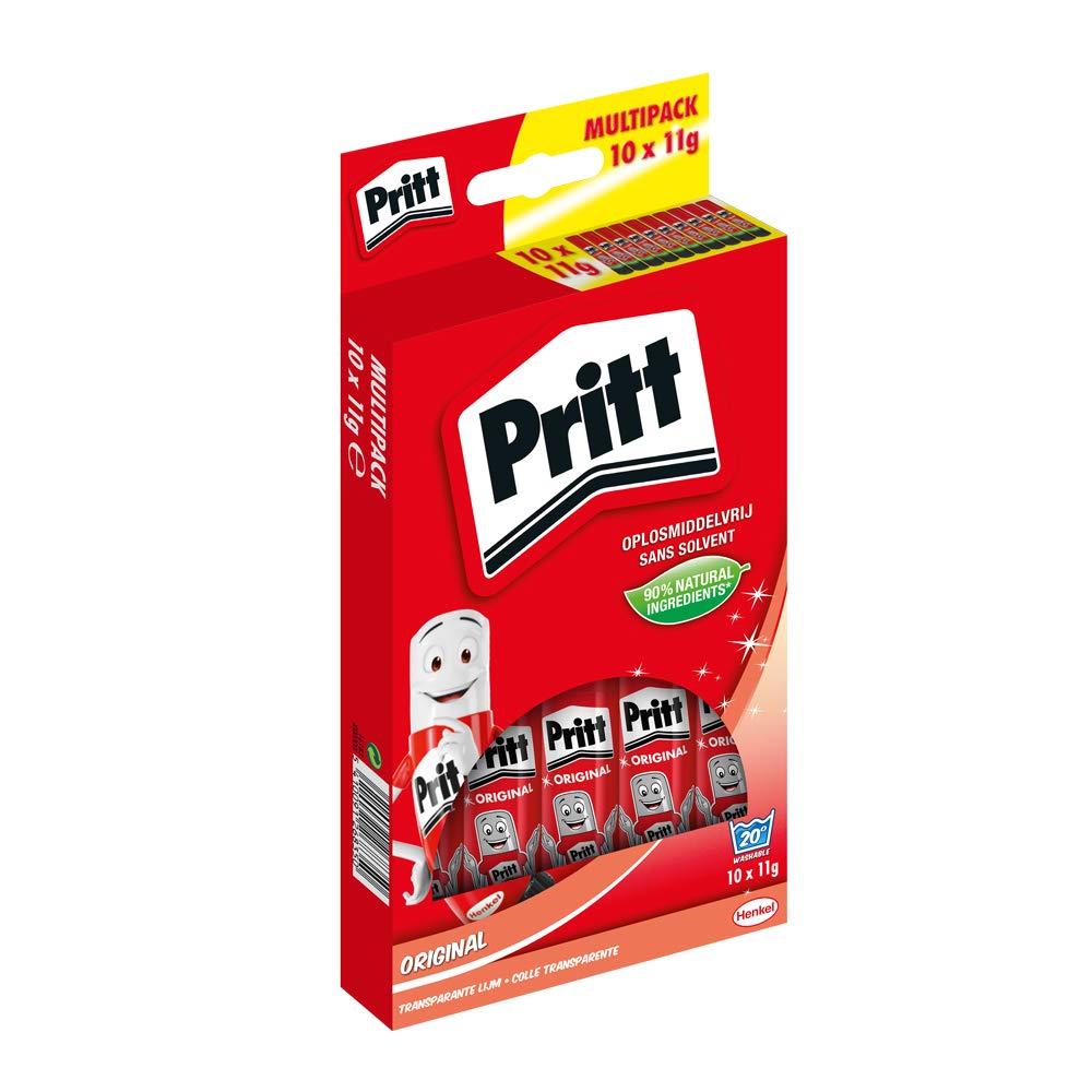 Pritt 1445027 11 g Glue Stick (Pack of 10) Amazon.co.uk Office Products