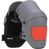 Sellstrom KneePro Professional Construction Kneepads for Work - Men &amp; Women | Knee Pads for Roofing, Flooring, Gardening, Thick Foam Cushion, Heavy-Duty Hard Shell, No-Slip Double Straps &amp; Grip Kneecap