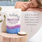 Westlab Magnesium Flakes 1kg Bath Salt for Muscle Support Relaxation view 3