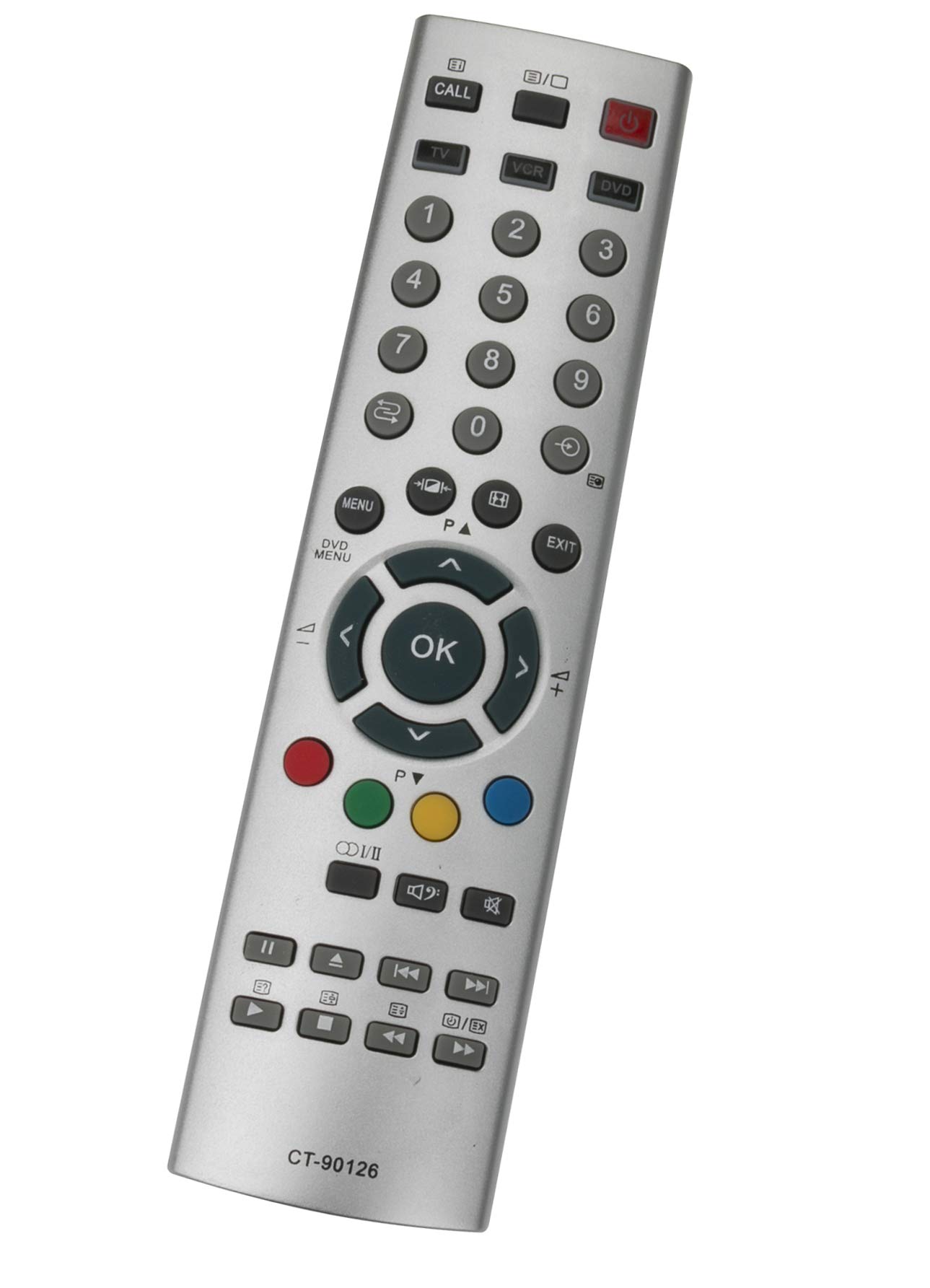 ALLIMITY CT-90126 CT90126 Remote Control Replace for Toshiba TV 26WL36 32WL46 27WL56 26WL46 32WL48 37WL56 32WL36 37WL56P 37WL58P 32WL56