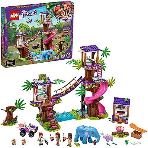 Amazon Co Jp レゴ Lego フレンズ フレンズのジャングルレスキュー基地 おもちゃ