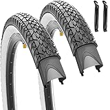 2 Pack Replacement Bike Tire Beach Cruiser 26" x