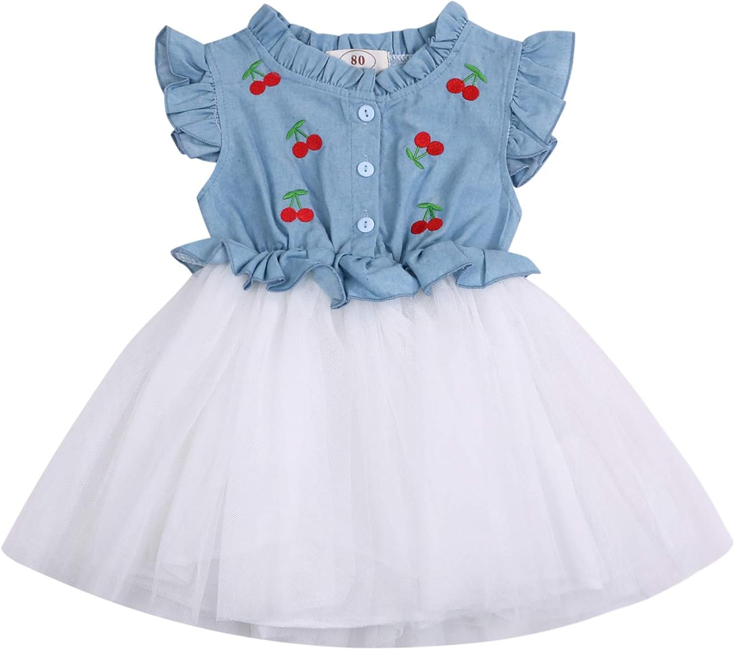 denim tutu dress