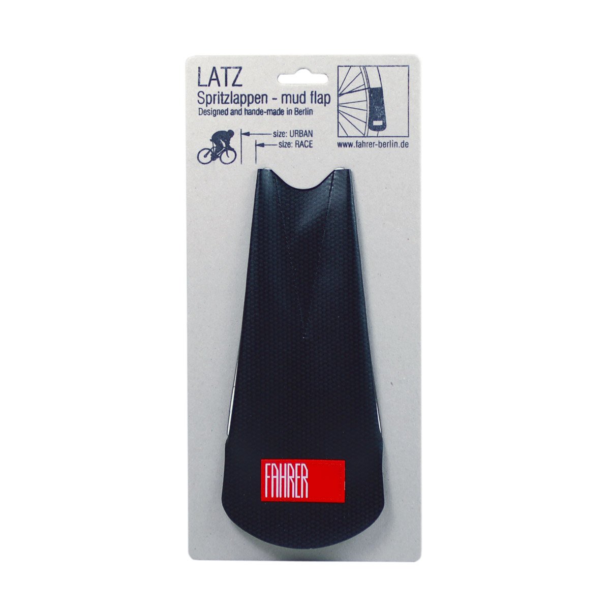 FAHRER LATZ - RACE | mud flap for race bicycles