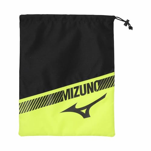 [ミズノ] シューズ袋 スポーツ 部活 小物 33JMB003 ブラック/ライム商品画像