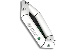 Catalyst Outdoors Ultra-Lightweight Inflatable Kayak for Adults & Kids - 1 Person Packraft, Durable TPU, Compact, Rapid Inflate, Ideal for Fishing & Adventure