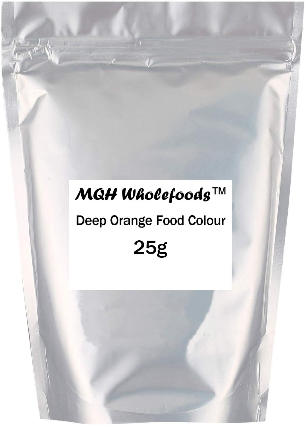 MQH Wholefoodsโข 25g Concentrated Water Soluble Food Colour Colouring Powder Available In 11 Quality Colours (25g Deep Orange)
