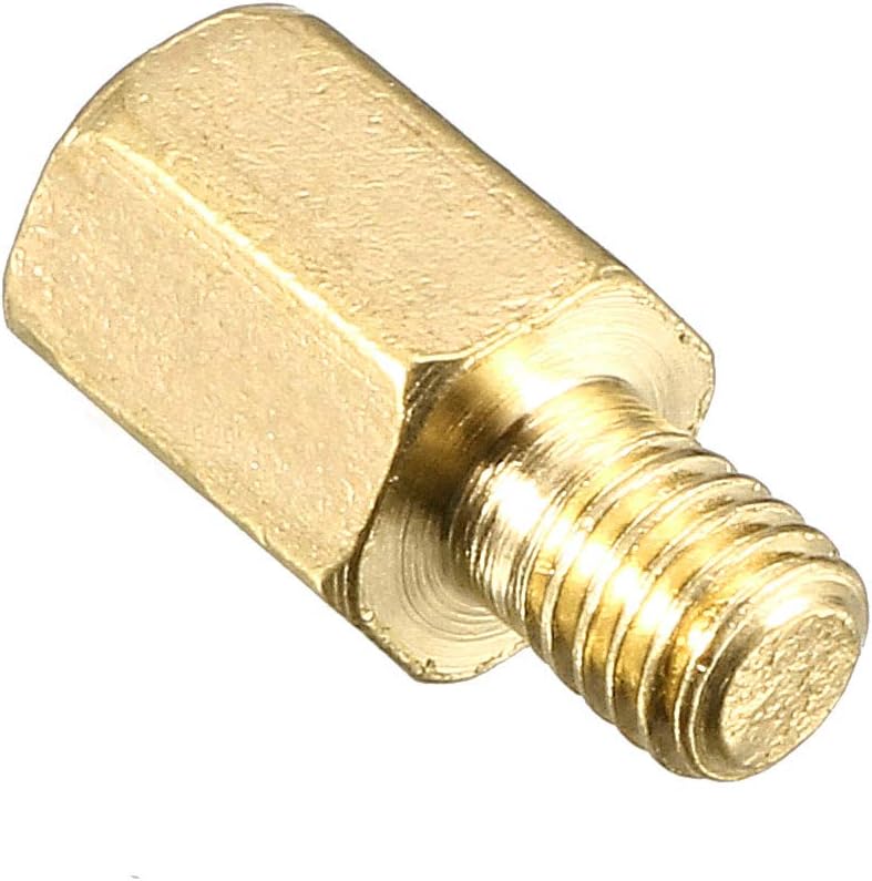 Sourcingmap M3x6mm+4mm Male-Female Brass Hex PCB Motherboard Spacer Standoff for FPV Drone Quadcopter Computer & Circuit Board 20pcs - Image 4