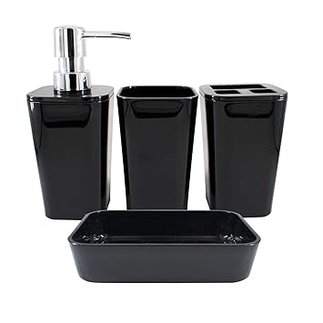 Amazon Com Bathroom Accessories Set Vanity Countertop Lotion