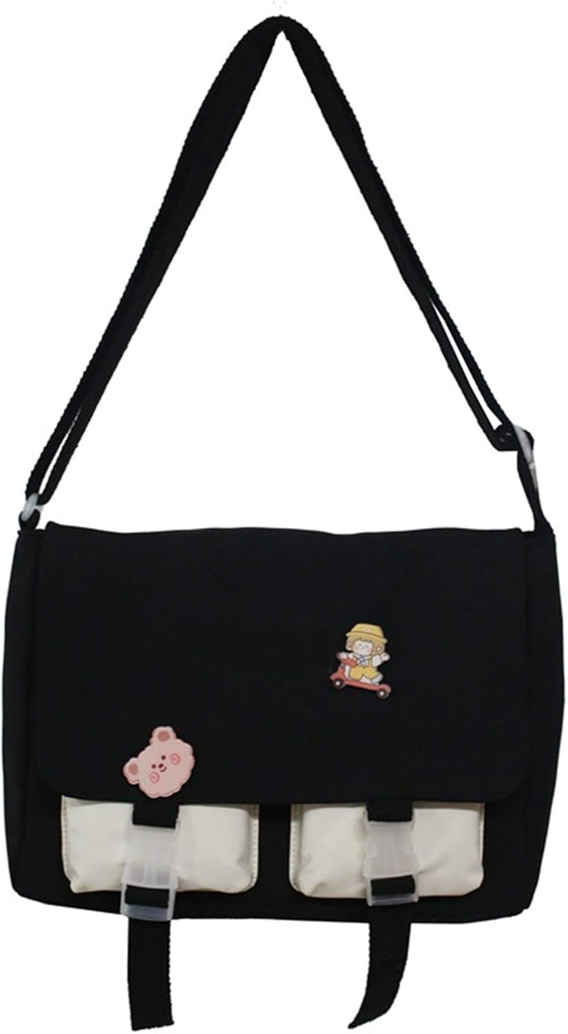 Hotar Women's Japanese Style Cute Shoulder Bag for Girls Large Capacity